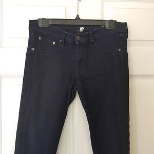 Rag & Bone Legging Jeans Womens 28 Midnight Denim Goth Emo Skinny